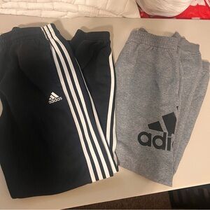 Adidas Kids' Black and Gray Coupe Standard Jogger Set